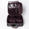 ADBGA300 American Darling Western Hand Tooled Leather Hair-On Cowhide Jewelry Case