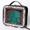 ADBGA300 American Darling Western Hand Tooled Leather Hair-On Cowhide Jewelry Case