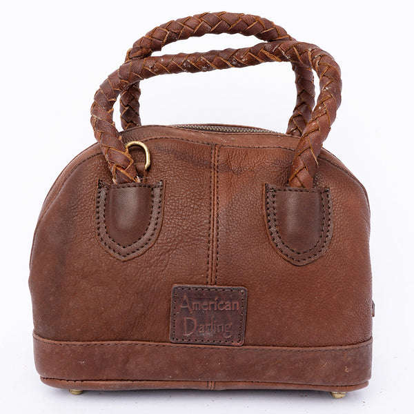ADBGD130 American Darling Turquoise Stone Hair On Hide & Genuine Leather Bag
