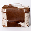 ADBGA320 American Darling Hair-On Cowhide Genuine Leather Jewelry Case