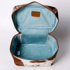 ADBGA320 American Darling Hair-On Cowhide Genuine Leather Jewelry Case