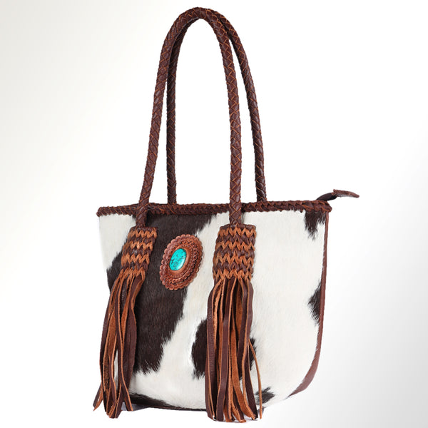 LC-ADBGM264 Tote Hair On Genuine Western Leather Women Bag
