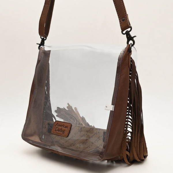 LC-ADBGZ727 Clear Bag Genuine Western Leather Women Bag