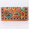 ADBG488 American Darling Hand Tooled Leather Western Clutch Bag