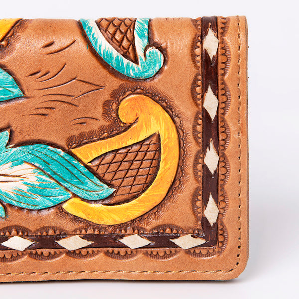 ADBG488 American Darling Hand Tooled Leather Western Clutch Bag