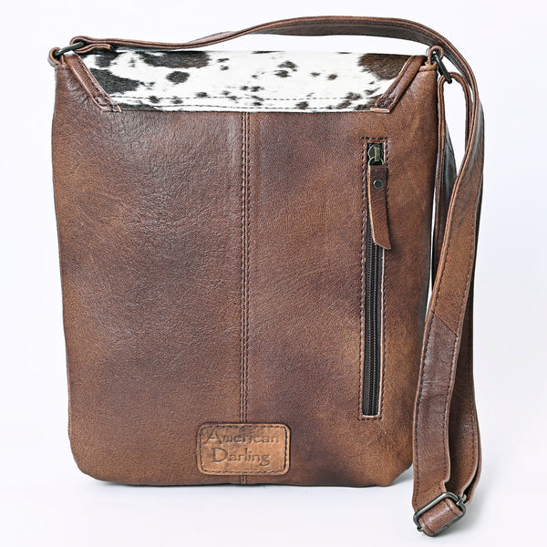 ADBG1074 American Darling Hair-on Cowhide Fringe Chaps Bag Western Genuine Leather Shoulder Bag