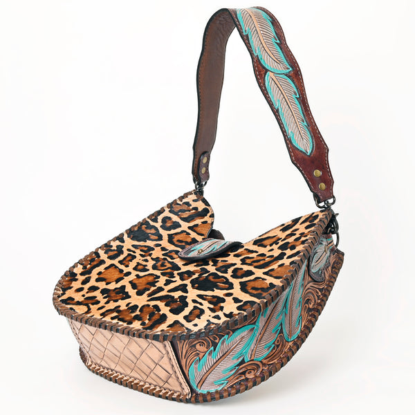 ADBG1075 American Darling Hair-on Cowhide Hobo Bag Western Genuine Leather Shoulder Bag