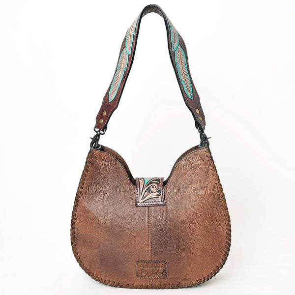 ADBG1075 American Darling Hair-on Cowhide Hobo Bag Western Genuine Leather Shoulder Bag