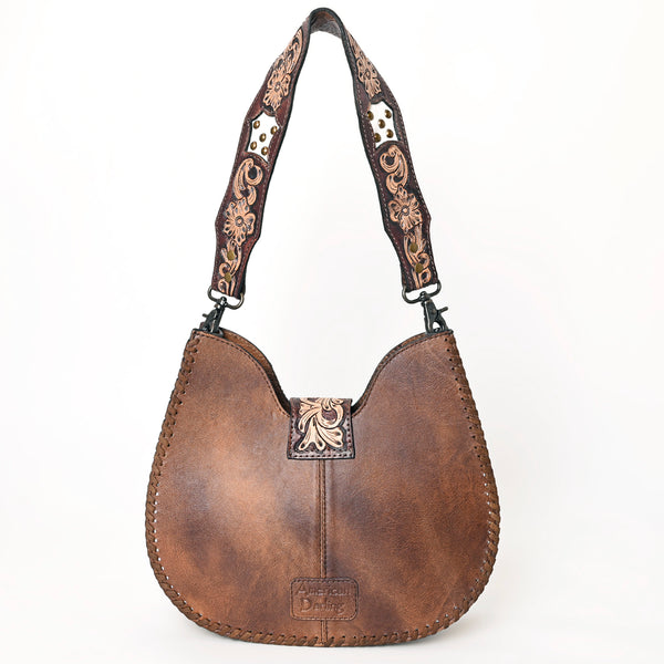 ADBG1075 American Darling Hair-on Cowhide Hobo Bag Western Genuine Leather Shoulder Bag
