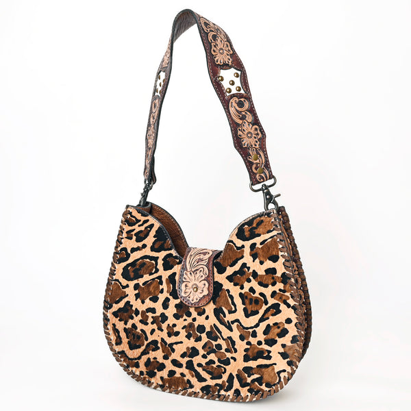ADBG1075 American Darling Hair-on Cowhide Hobo Bag Western Genuine Leather Shoulder Bag