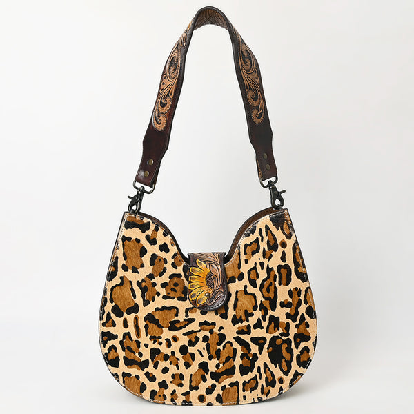 ADBG1075 American Darling Hair-on Cowhide Hobo Bag Western Genuine Leather Shoulder Bag