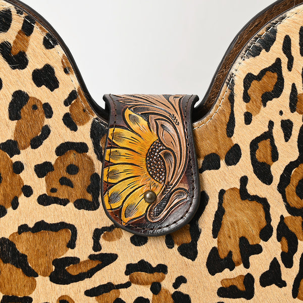 ADBG1075 American Darling Hair-on Cowhide Hobo Bag Western Genuine Leather Shoulder Bag