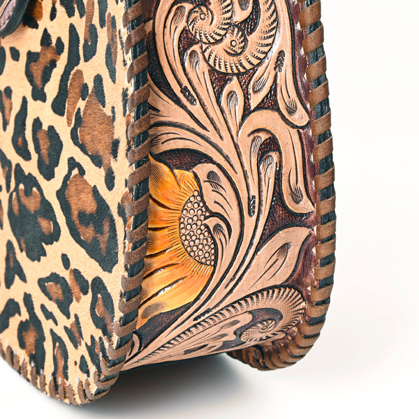 ADBG1075 American Darling Hair-on Cowhide Hobo Bag Western Genuine Leather Shoulder Bag