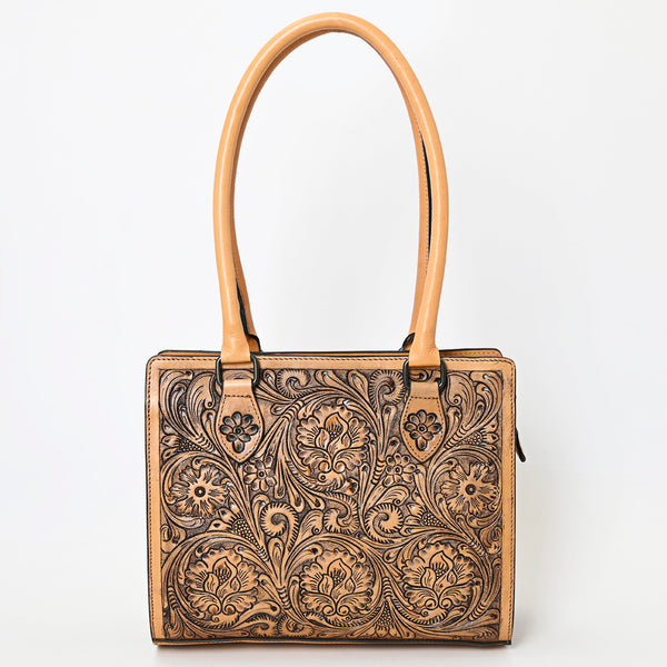 LC-ADBGZ732A Tote Hand Tooled Genuine Western Leather Women Bag