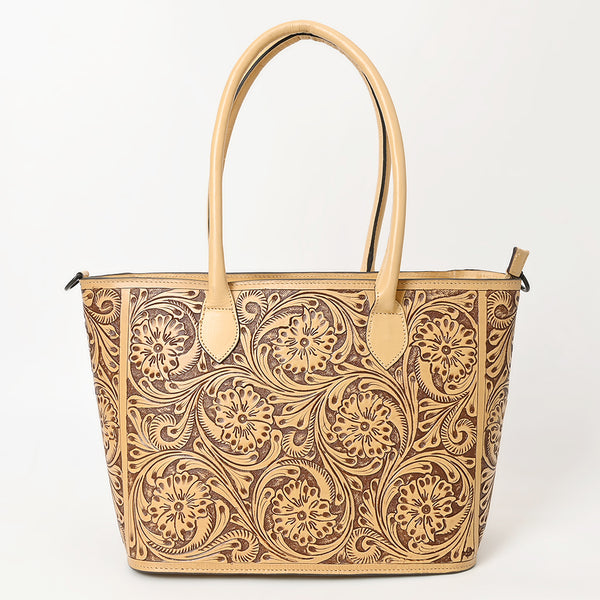 ADBGZ734A Tote Hand Tooled Genuine Western Leather Women Bag