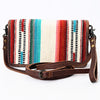 ADBG485 American Darling Saddle Blanket Leather Organiser Bag