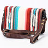 ADBG485 American Darling Saddle Blanket Leather Organiser Bag