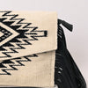 ADBGS178 Western Crossbody Envelope with Fringe - Wool Fabric