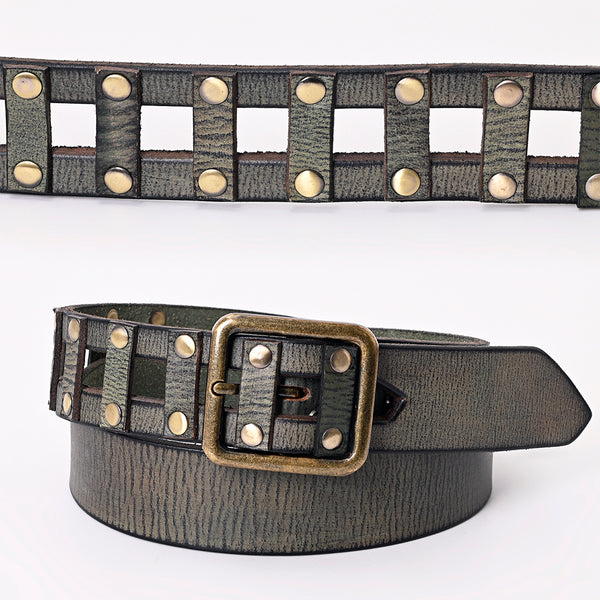 LC-ADBLF199 Genuine American Leather Belt Men and Women