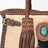 ADBGM259 Tote Hair on Genuine Western Leather Women Bag Jane