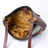 ADBG1121 American Darling Handcrafted Western Leather Hobo Bag with Tribal Design