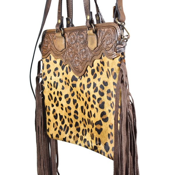 LC-ADBGS144CHE Messenger Genuine Western Leather Women Bag Mae