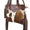 LC-ADBGS191BRW Messenger Genuine Western Leather Women Bag