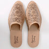 LC-ADFT140 Women's Pointed Toe Hand-Tooled Leather Mules - American Darling Western Slides