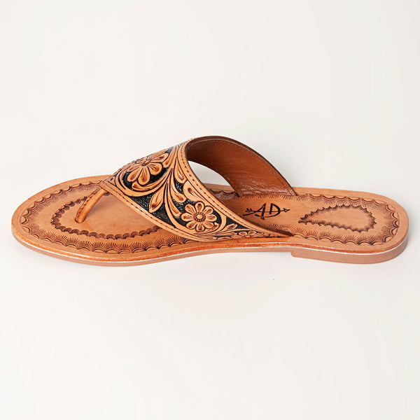 LC-ADFTE104A Genuine leather sandal footwear flip flop