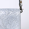 ADBG1135 American Darling Hand Tooled Floral Leather Cell Phone Bag Western Crossbody