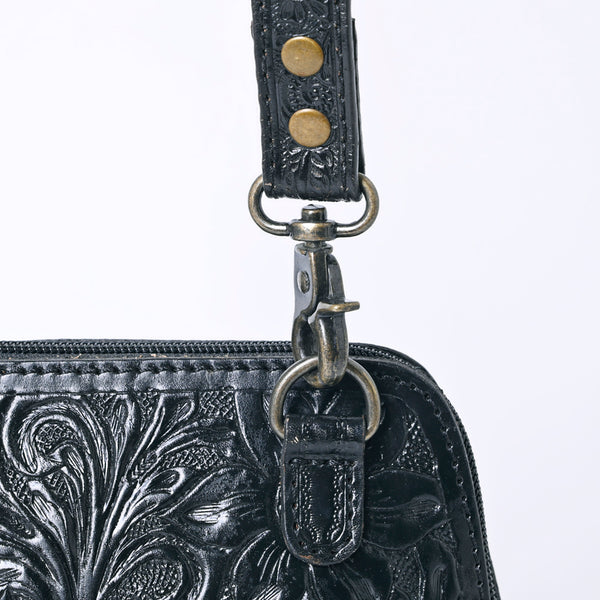 ADBG1136 American Darling Hand Tooled Floral Leather Crossbody Bag