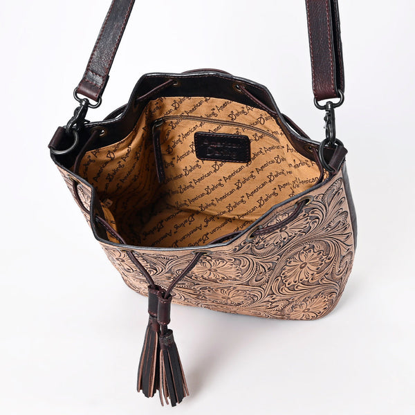 ADBGZ740 Bucket Genuine Western Leather Women Bag