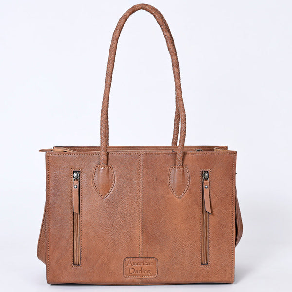 ADBG1158 American Darling Floral Tooled Leather Tote -Western Crossbody Bag