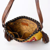 ADBG1167 American Darling Saddle Blanket Fringe Crossbody Bag