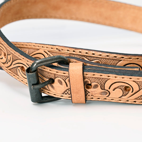 ADBG1172 American Darling Tooled Leather Clear Bag -Fringe Crossbody Purse