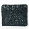 ADBG1181B American Darling Crocodile Embossed Leather Card Holder -Slim Western Wallet