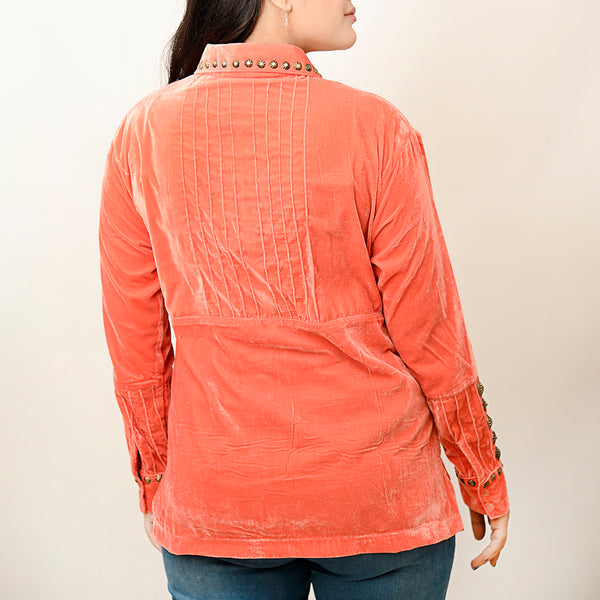 ADSH033 Fabric Women Shirt Dress Tunic Ladies Girl Top