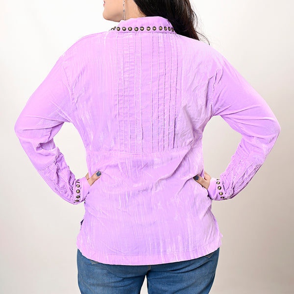 LC-ADSH034 Fabric Women Shirt Dress Tunic Ladies Girl Top