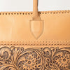 LC-ADBGZ756A Tote Hand Tooled Genuine Western Leather Women Bag