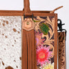 ADBG230 American Darling Western Tote Bag - Handcrafted Hair-On Cowhide & Hand-Tooled Leather