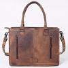 ADBG230 American Darling Western Tote Bag - Handcrafted Hair-On Cowhide & Hand-Tooled Leather