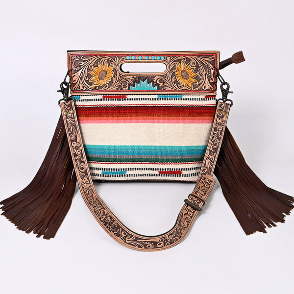 LC-ADBGS146 Crossbody Genuine Western Leather Women Bag Daisy