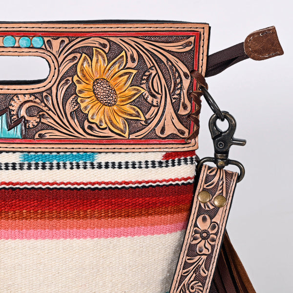 LC-ADBGS146 Crossbody Genuine Western Leather Women Bag Daisy