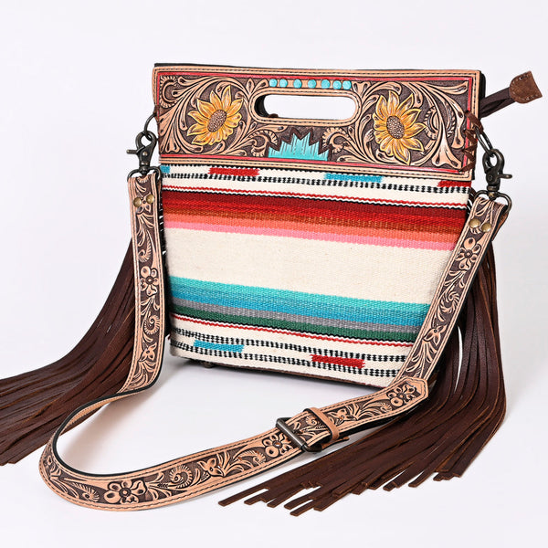 LC-ADBGS146 Crossbody Genuine Western Leather Women Bag Daisy