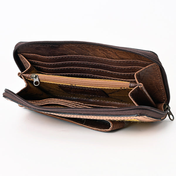 ADBG1189 American Darling Western Organizer Bag Hand Tooled Leather Saddle Blanket