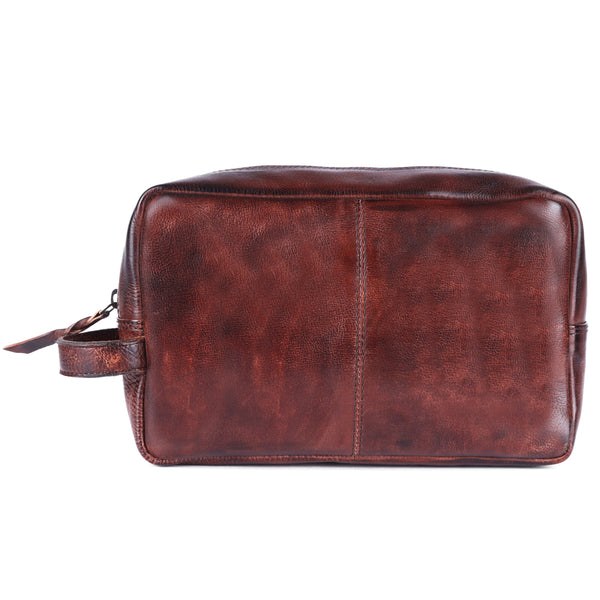 LC-NMBGM137 Toiletry Genuine Leather women bag western Bag