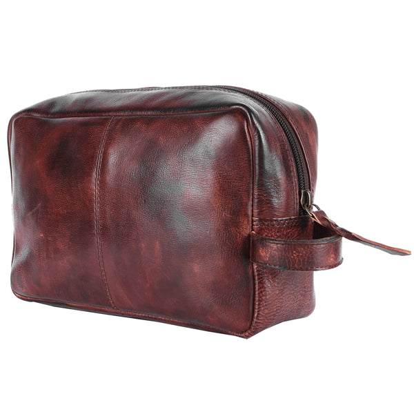 LC-NMBGM137 Toiletry Genuine Leather women bag western Bag