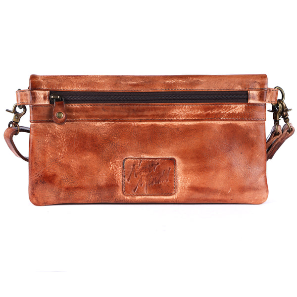 NMBGM140 Wristlet Genuine Leather women bag western Bag