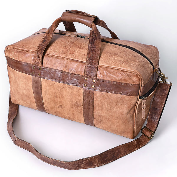 NMBGM142 Duffel Genuine Leather Women Bag Western Handbag