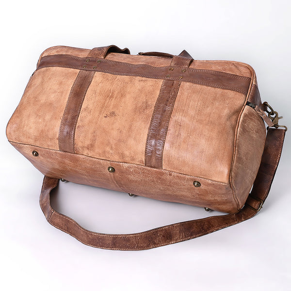 NMBGM142 Duffel Genuine Leather Women Bag Western Handbag
